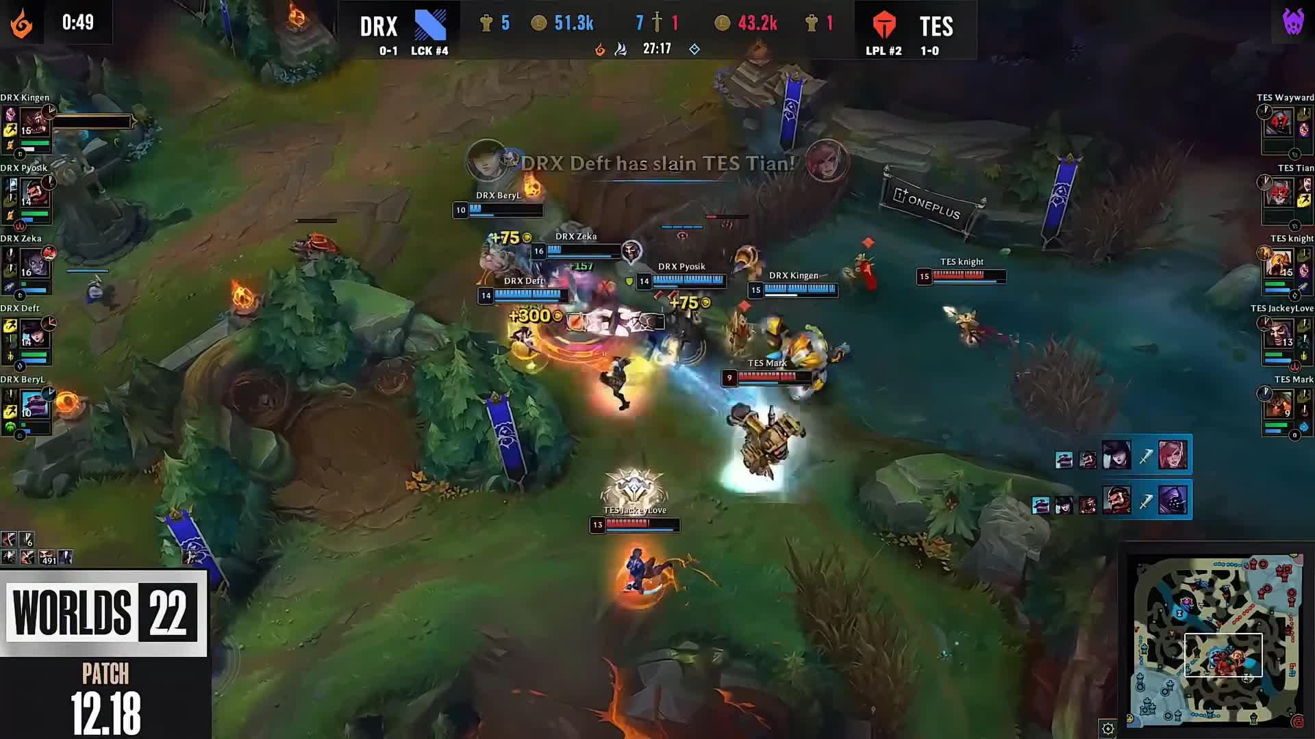 包含CLG横扫JDG，JackeyLove拿下关键大龙鏖战多局淘汰赛，留下经典瞬间的词条